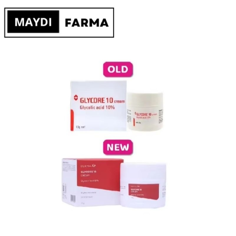 Glycore Cream / Glycore 8% / Glycore 10% /Cream pencerah wajah /Flek Hitam