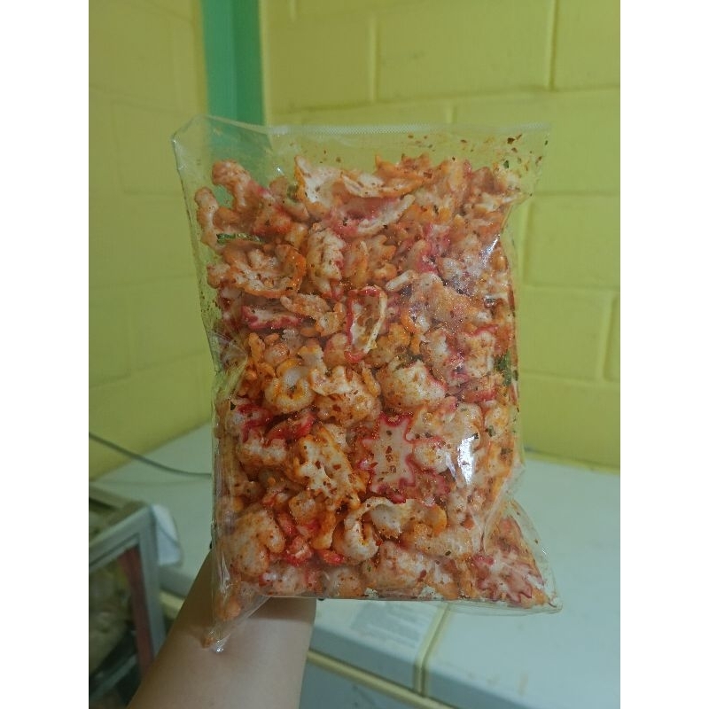 

kerupuk seblak pedas bintang