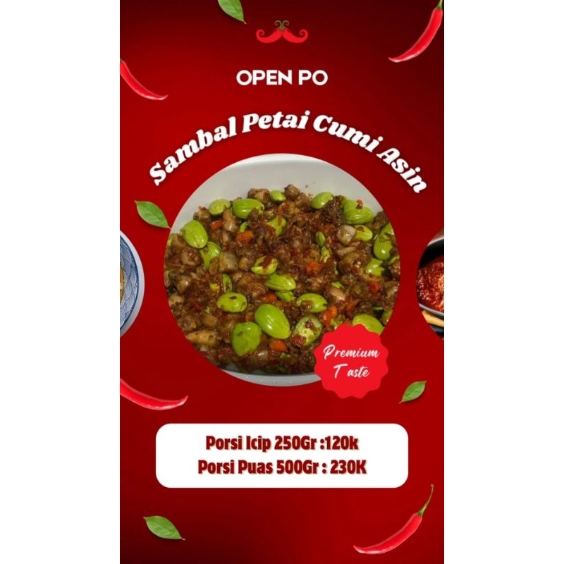 

Sambal Petai Cumi Asin