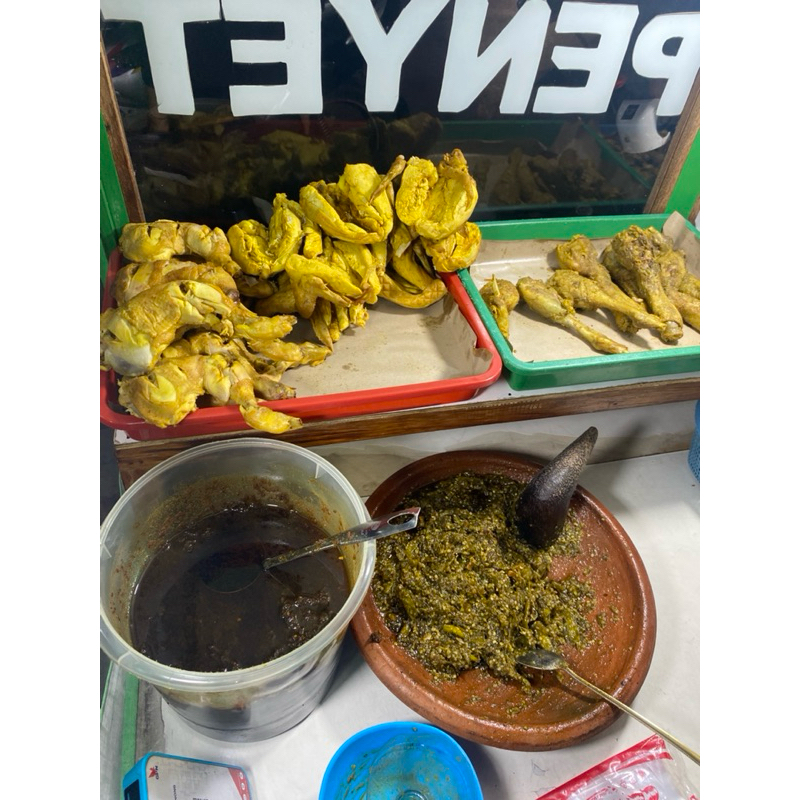 

nasi bebek madura bumbu itam