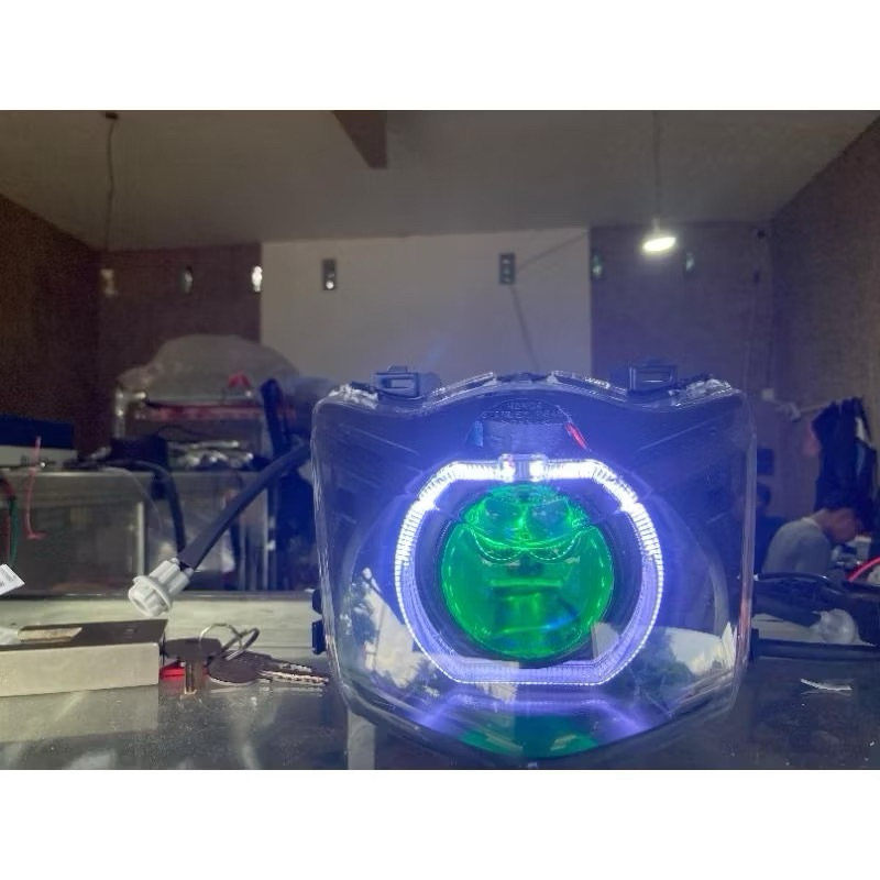 LAMPU DEPAN BILED BEAT KARBU BEAT 2008