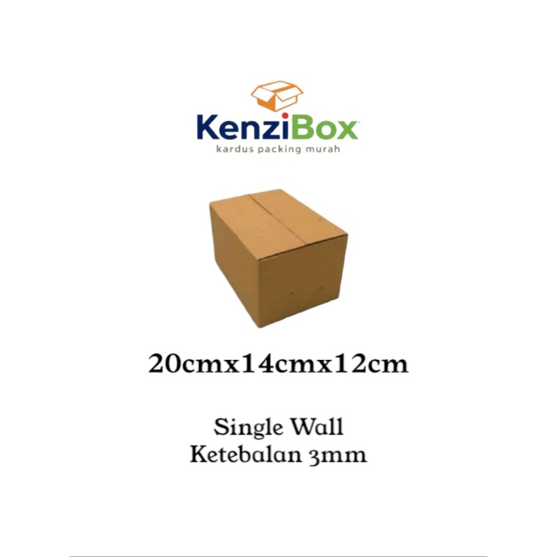 

kardus/karton/box UK. 20x14x12 cm single wall