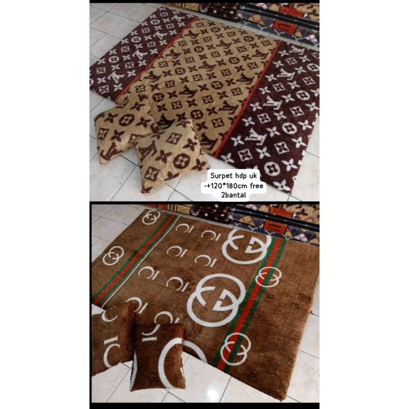 Surfet Lantai , Surfet Bulu Halus , Surfet Free Bantal 2