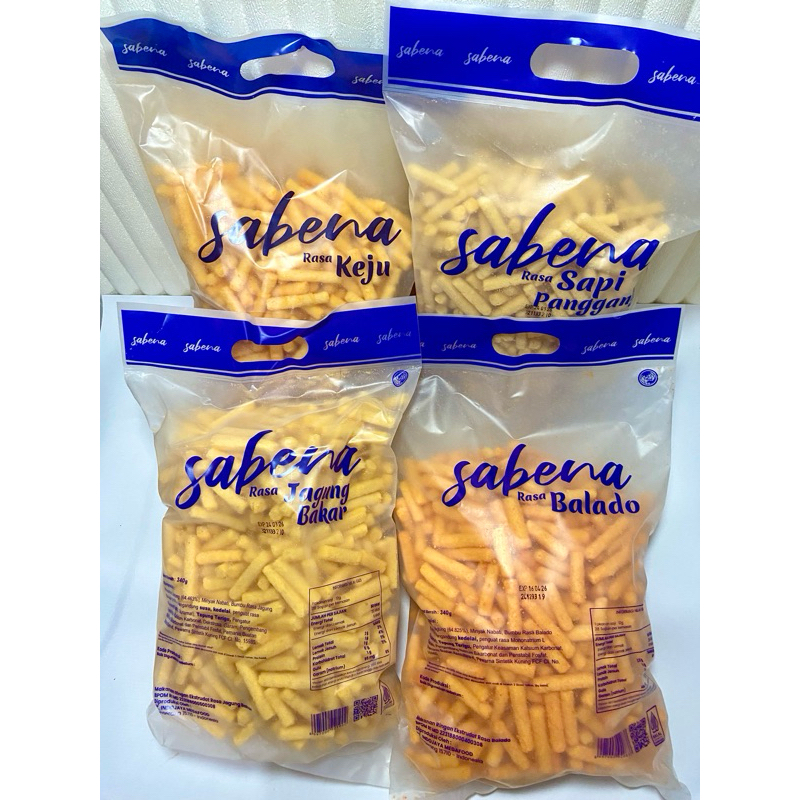 

STIK SABENA KRIUK - KRIUK 360g /ANEKA RASA BALADO,KEJU,JAGUNG BAKAR,SAPI PANGGANG KEJU