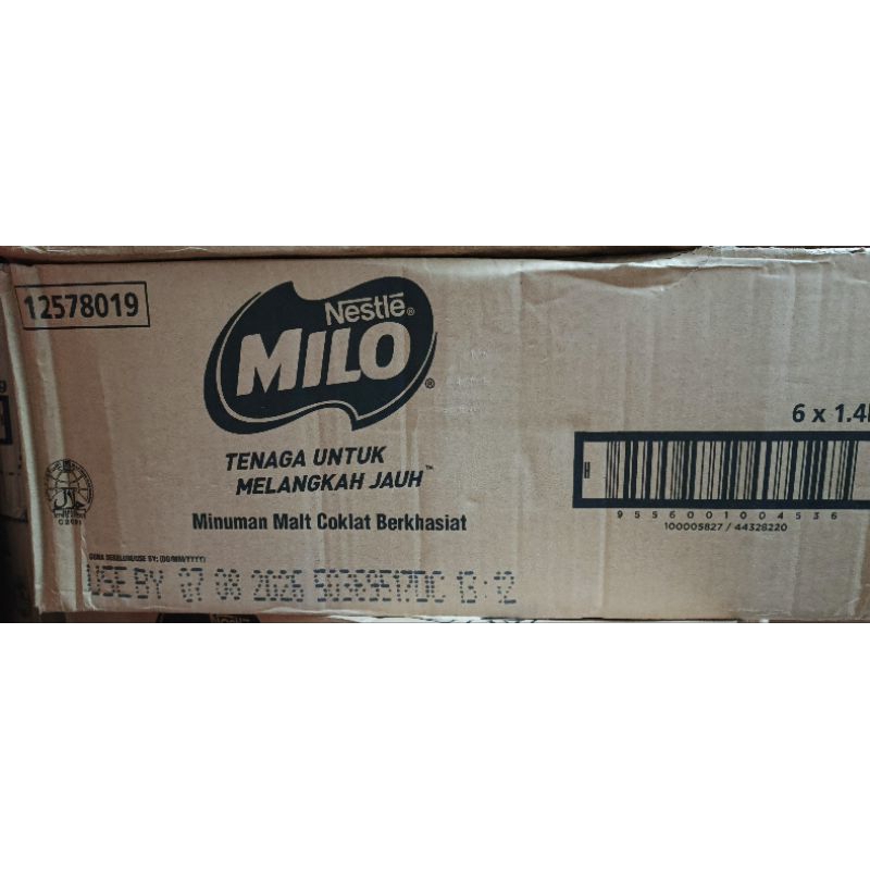 

MILO 1.4KG X 6 TIN