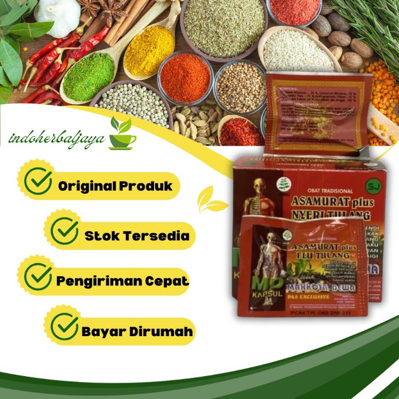 

Mahkota Dewa Herbal Asam Urat plus Nyeri Tulang