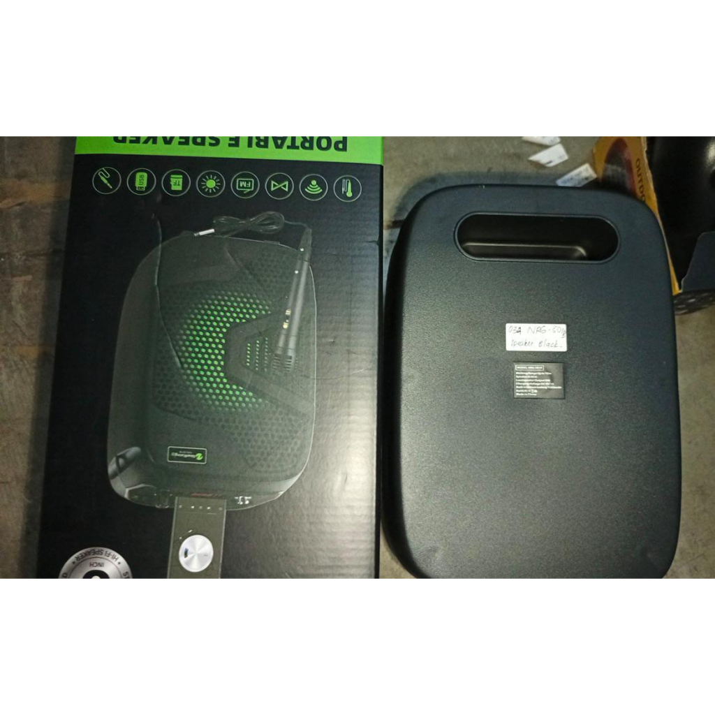 Second Sample Speaker BNRG-501 Speaker Black