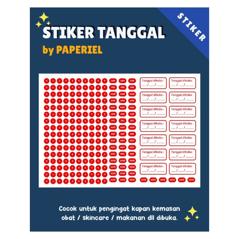 

Stiker Tanggal by Paperiel