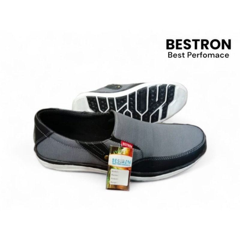 Sepatu Slip On Pria Tanpa Tali Murah Bestron