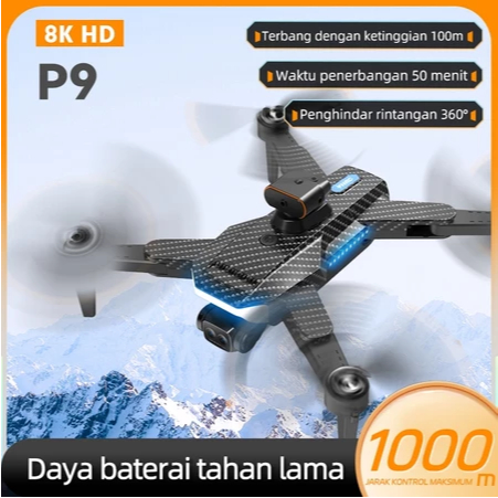 Jsh - P9 GPS Drone kamera jarak jauh fotografi udara profesional murah dual camera drone premium