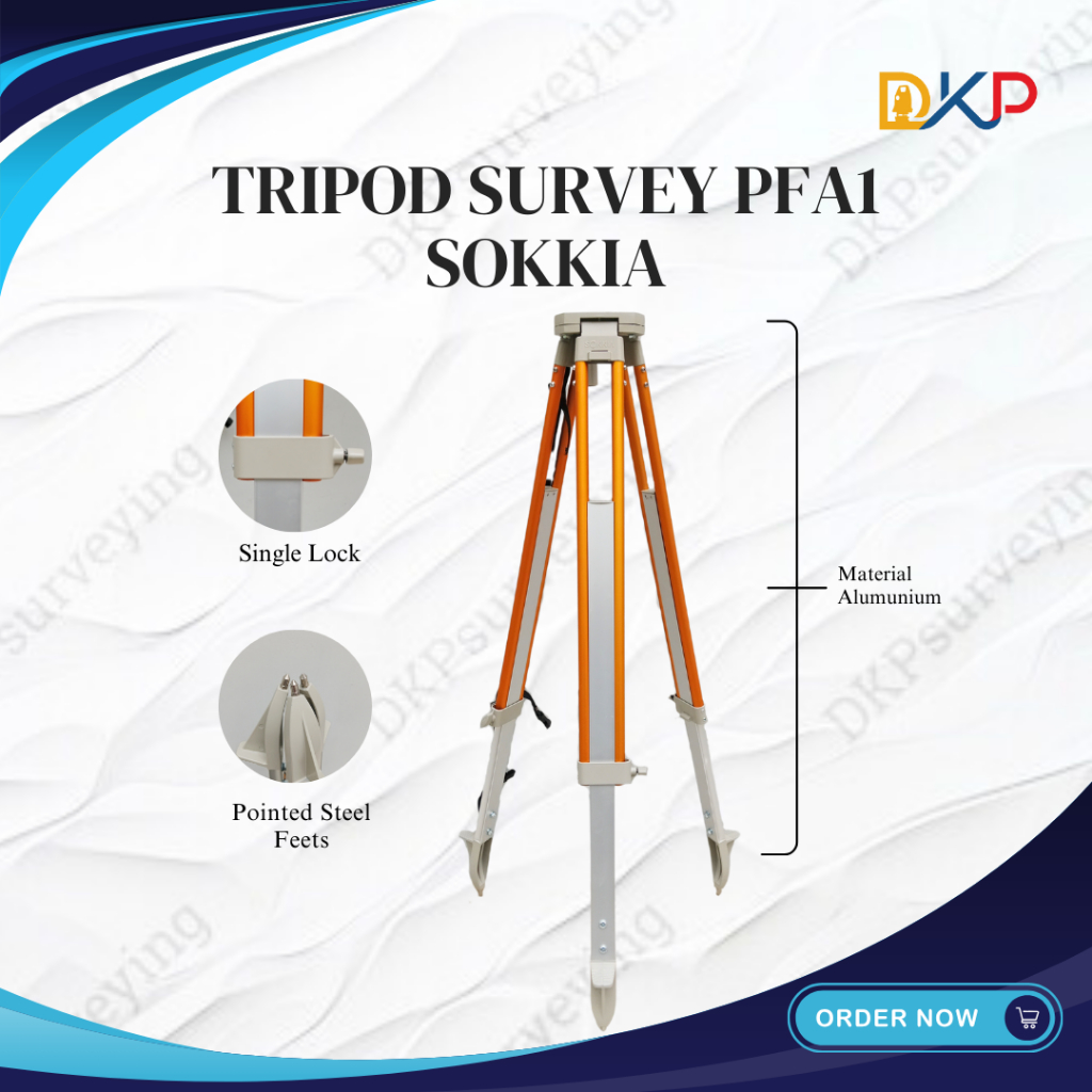 Alumunium Tripod SOKKIA PFA1 / Statif for Total Station ORIGINAL