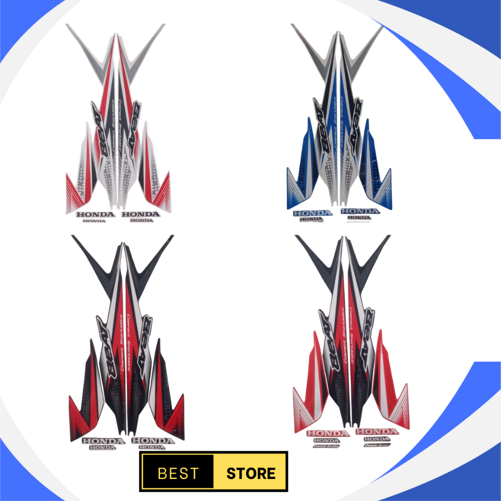 STIKER STRIPING MOTOR BEAT 2020 CBS LIS LES BODY MOTOR BEAT CBS 2020 STANDARD