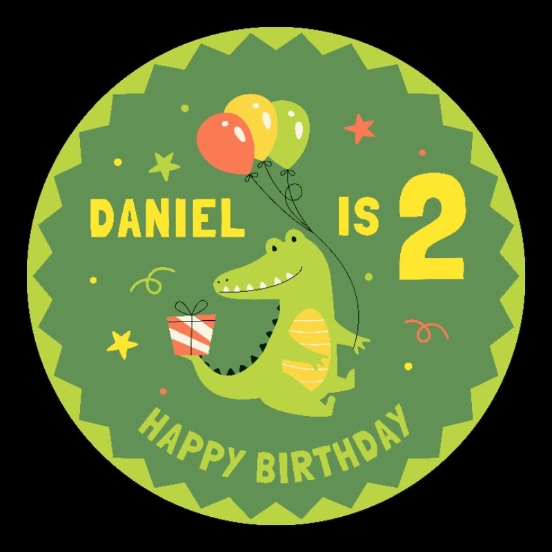 

Sticker Happy birthday