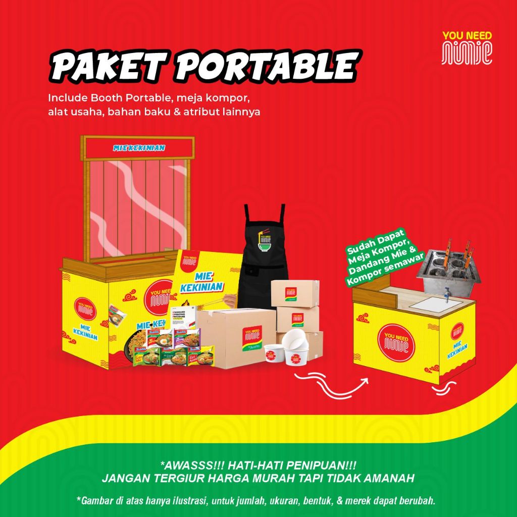 

Paket Usaha Warmindo Sudah ada Gerobak - Paket Portable