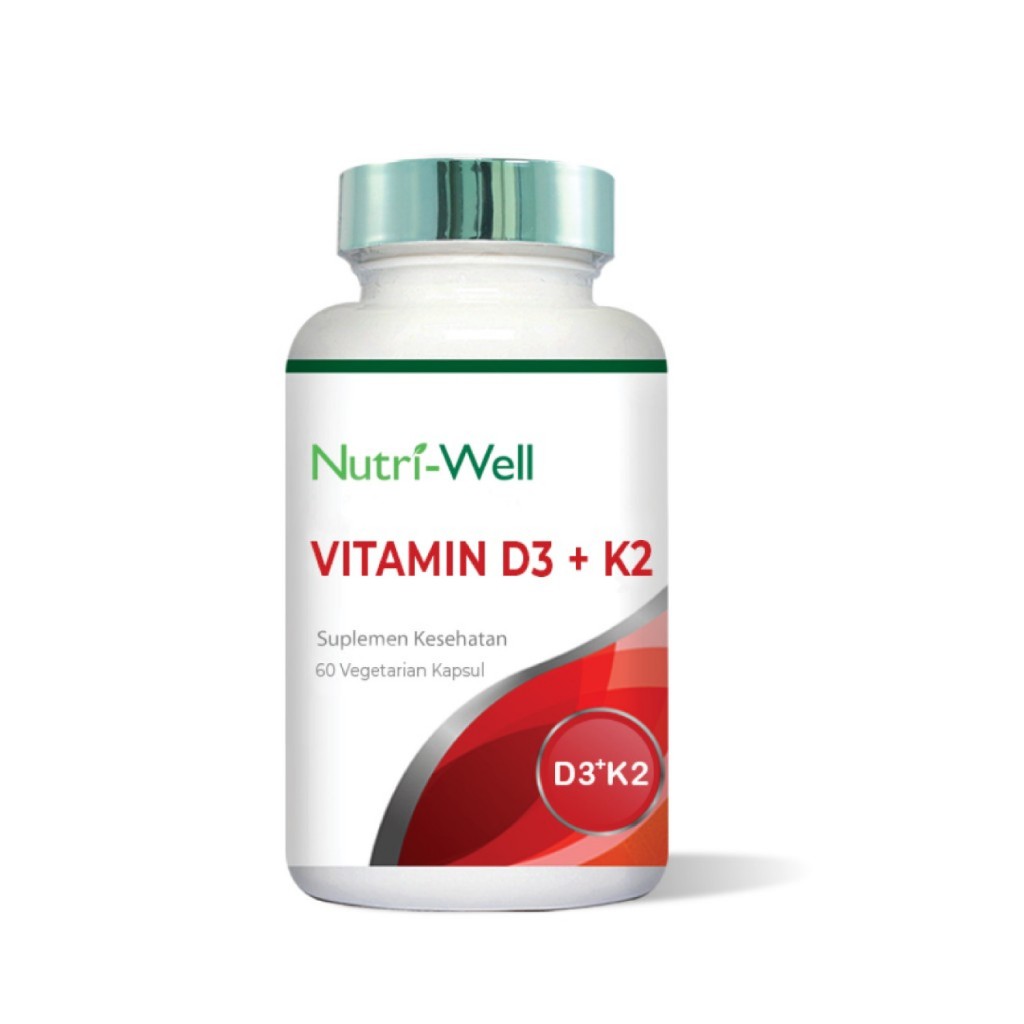 Nutriwell Vitamin D3 + K2 (60 Capsules)