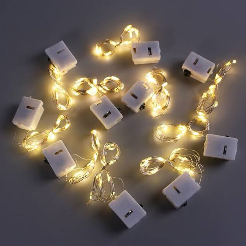 Lampu LED Kawat 1 Meter Warm White