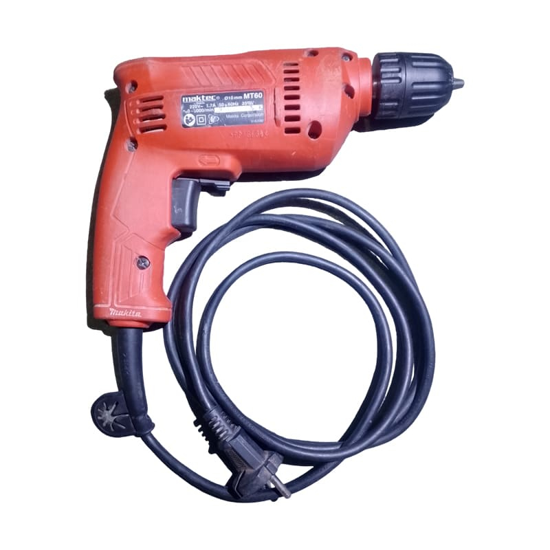 Mesin Bor Listrik MAKTEC MT60 Makita 10 mm Second Mulus Original