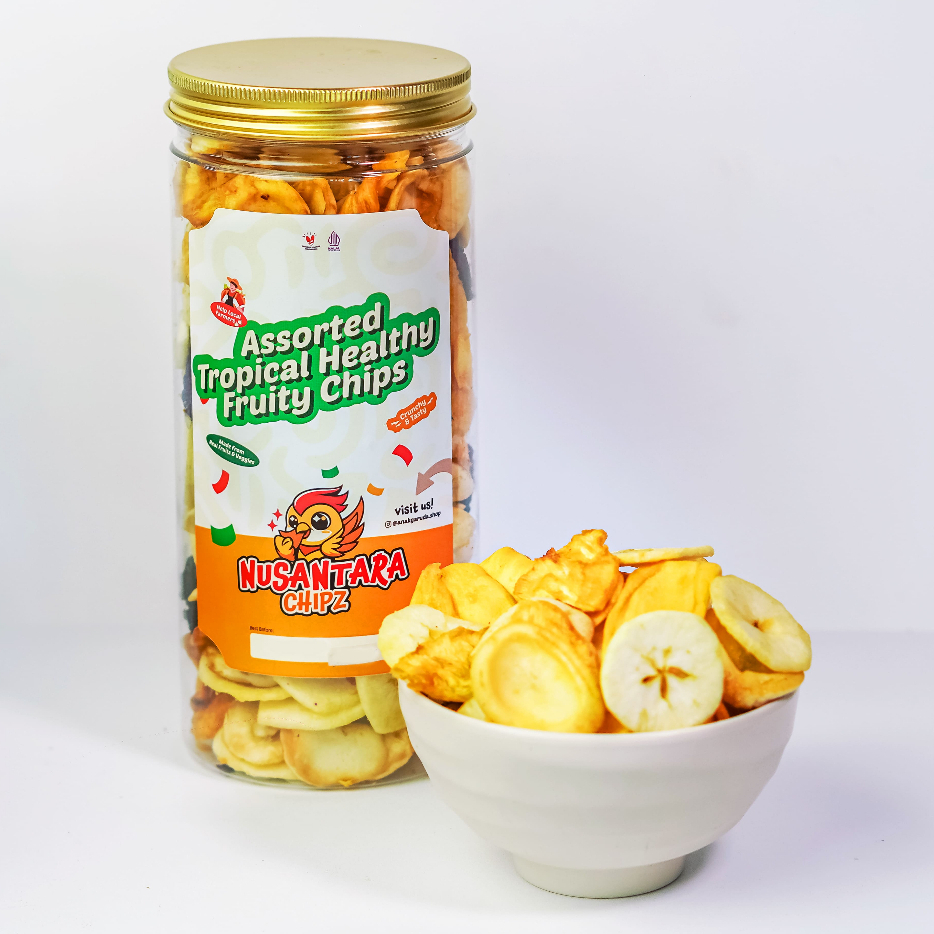 

ASSORTED TROPICAL HEALTHY FRUIT CHIPS