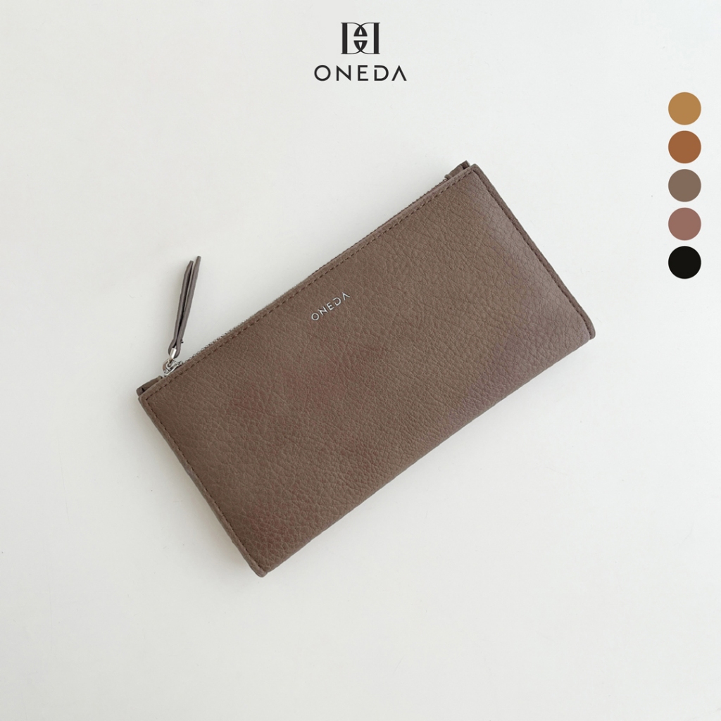 Oneda Zelene Dompet Lipat Panjang Cash Coin HP Wanita