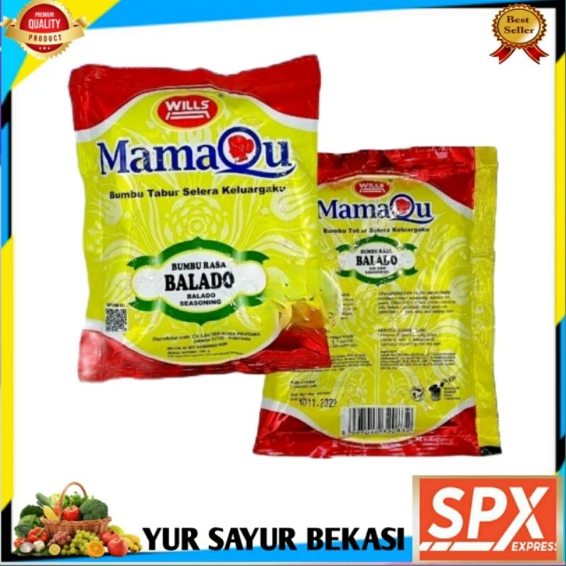 Bumbu Bubuk Rasa Balado "Mamaqu" 100gr.