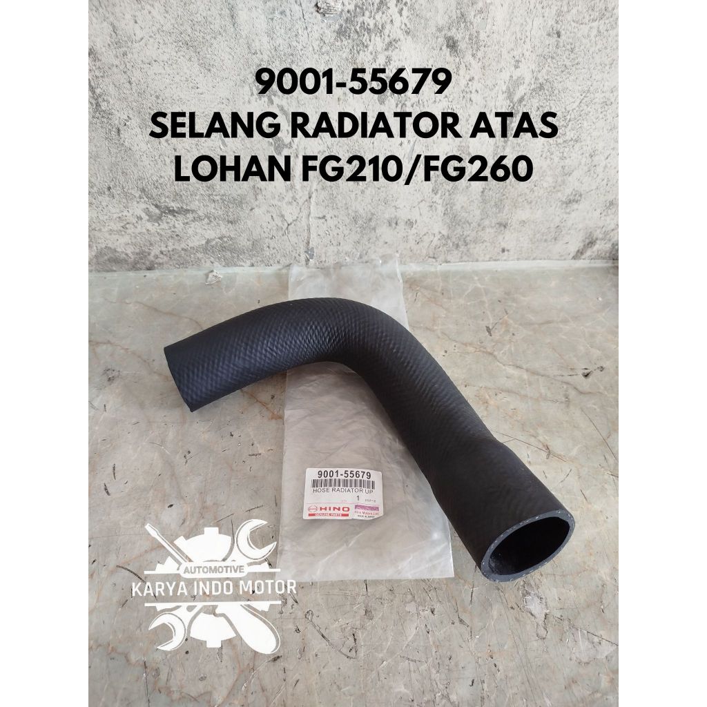 Selang Radiator / Hose Radiator ATAS HINO LOHAN FG210/FG260 9001-55679