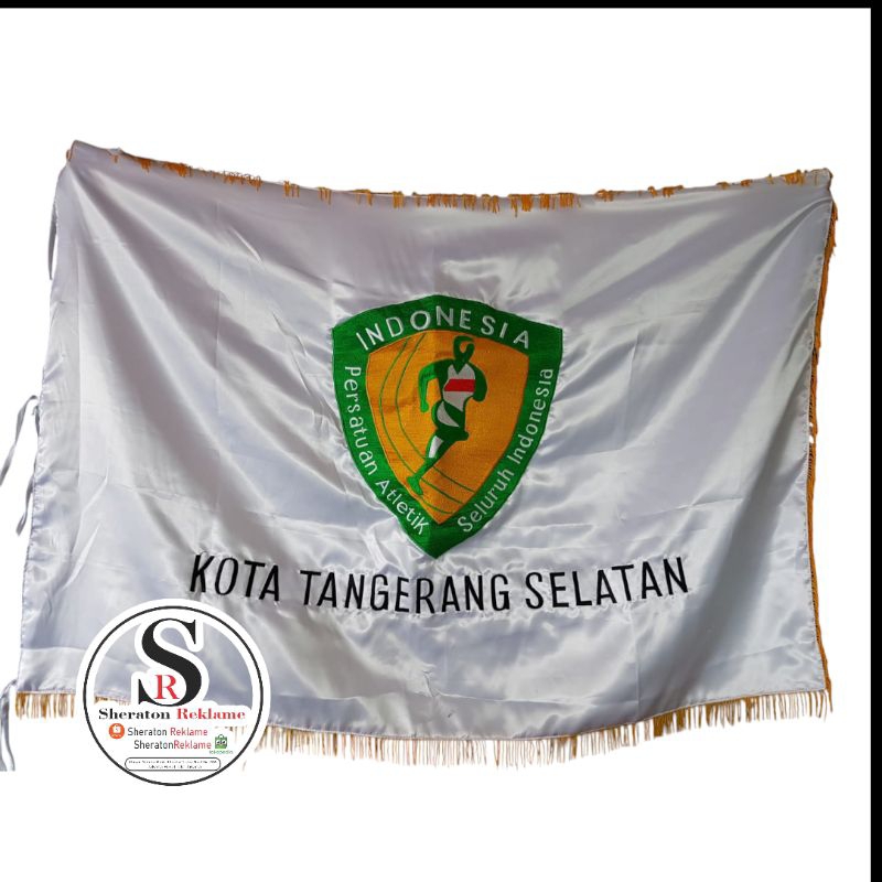 bendera pataka persatuan Atletik seluruh indonesia uk 90cm x 135cm