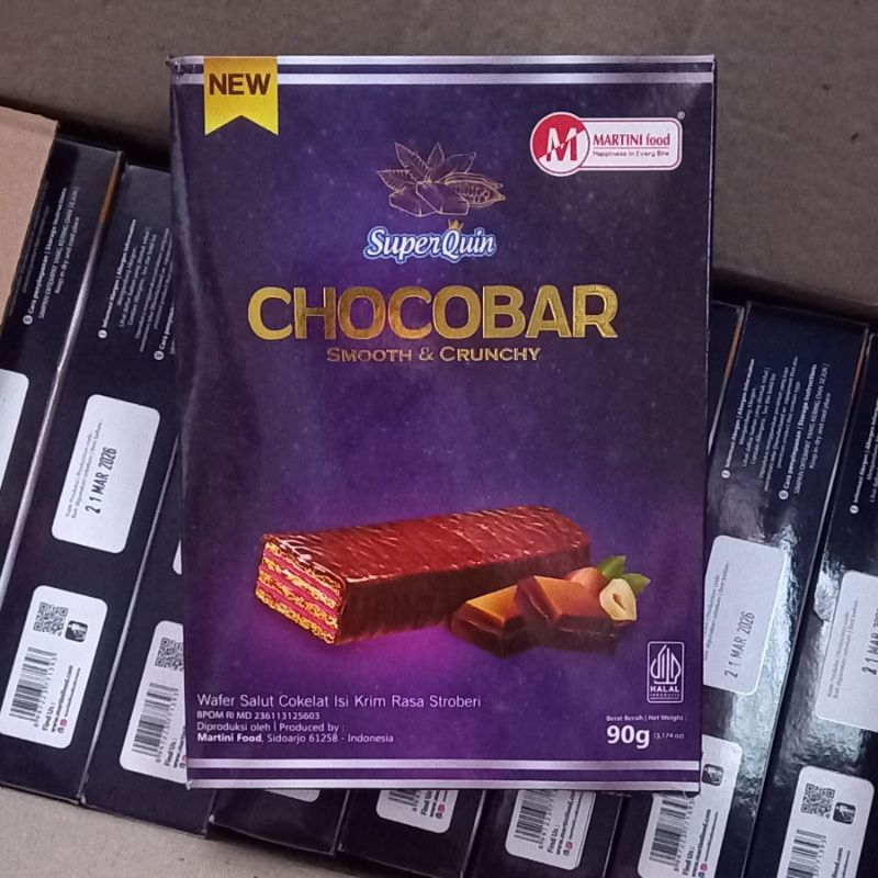 

Snack Cemilan Super Quin Chocobar