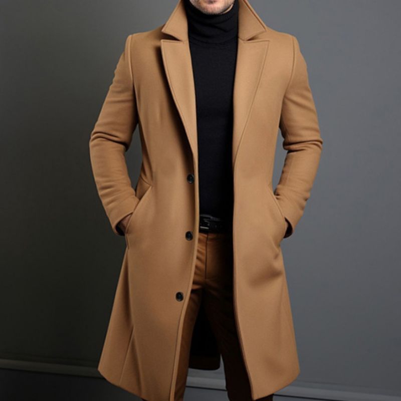 jubah long coat jaket pria long coat Blazer pria longcoat jas pria long coat jubah koreaan