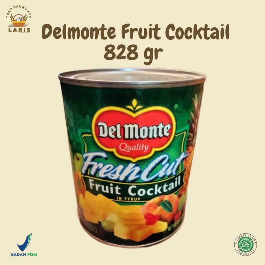 

DELMONTE FRUIT COCTAIL 828 GRAM