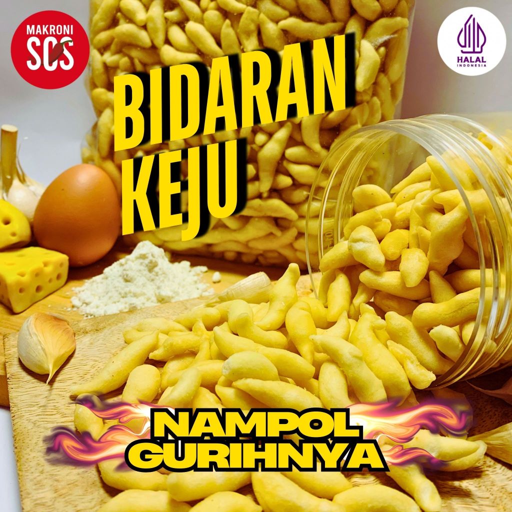 

Lezatoz_Genz Sos - 250 Gram Telor Gabus Keju Bidaran Keju Keripik Mantap