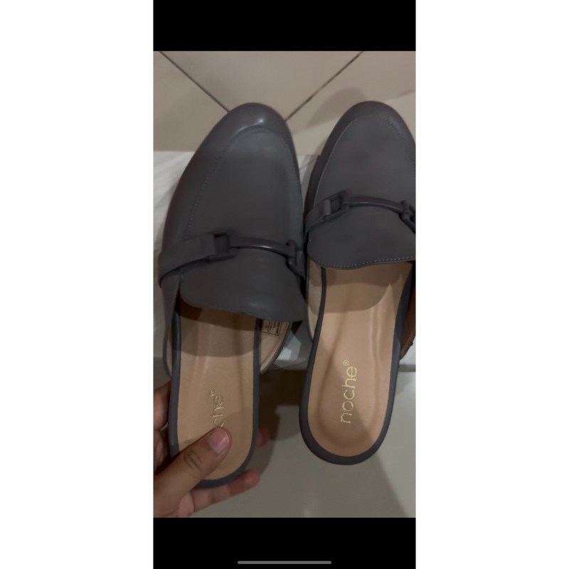 PRELOVED FLATSHOES NOCHE GREY
