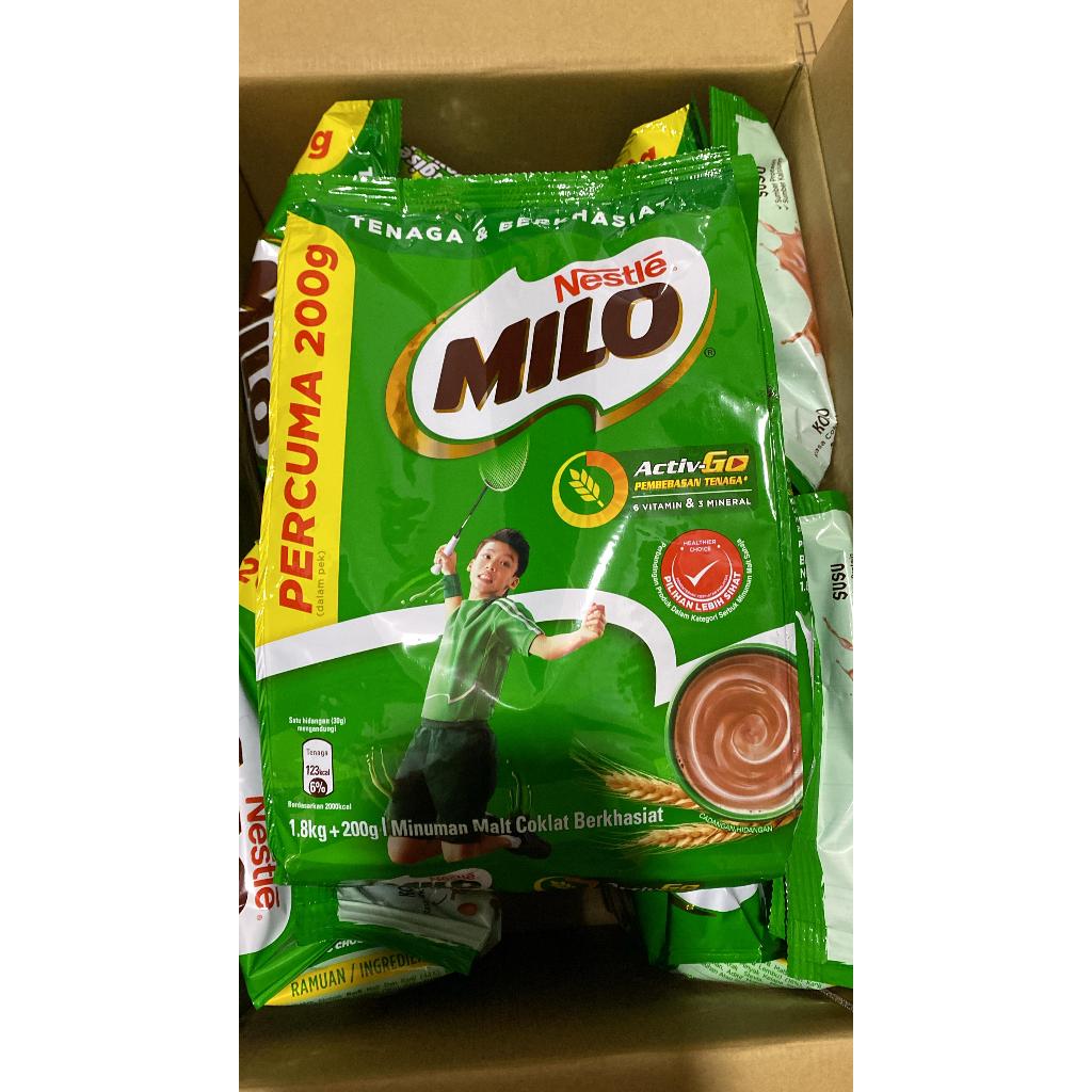 MILO 2 kg (1.8kg + 200gr)