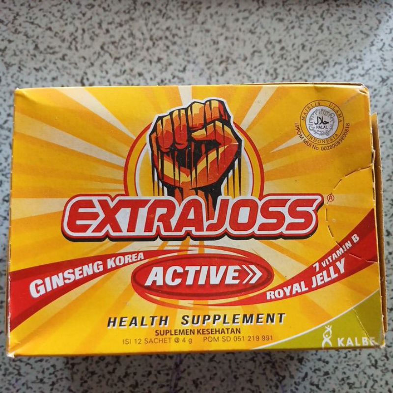 

extrajoss kuning isi 12