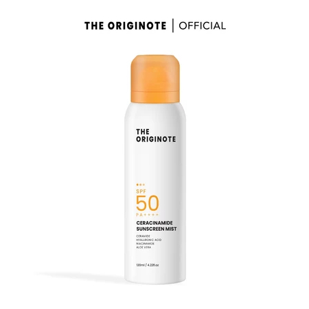 The Originote Ceracinamide Sunscreen Mist SPF 50 PA++++ - UV Protector Sunscreen Spray Face Sun Mist