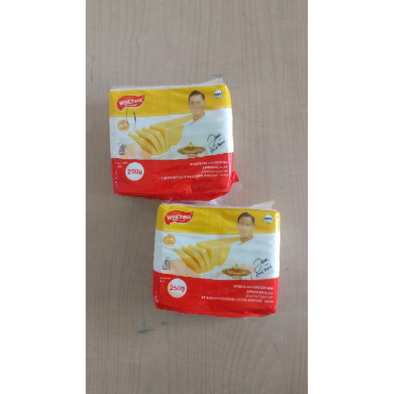 

Keju Wincheez cheddar kemasan (250gr)