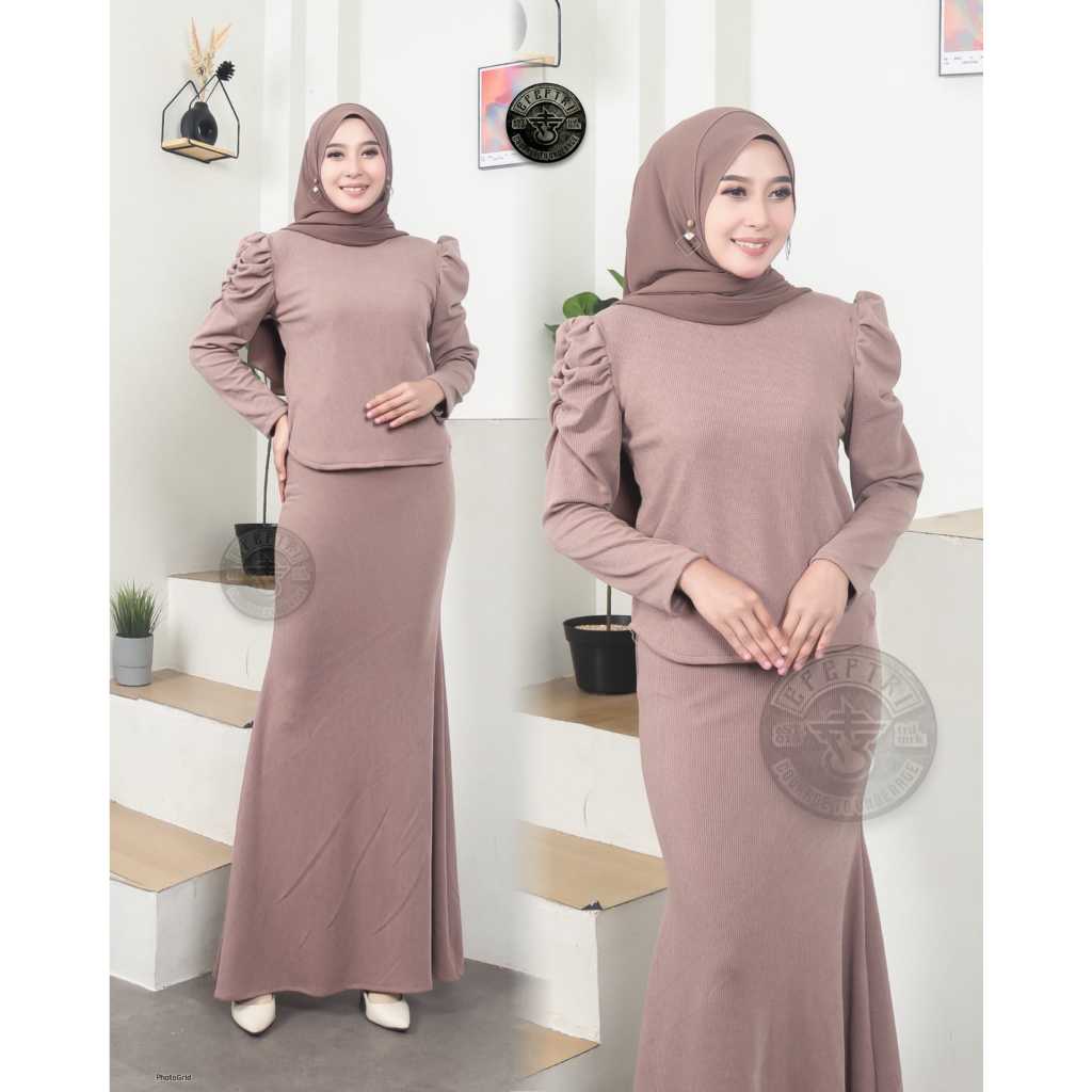 Aurel Set Rok Model Mermaid Bahan Knit Premium