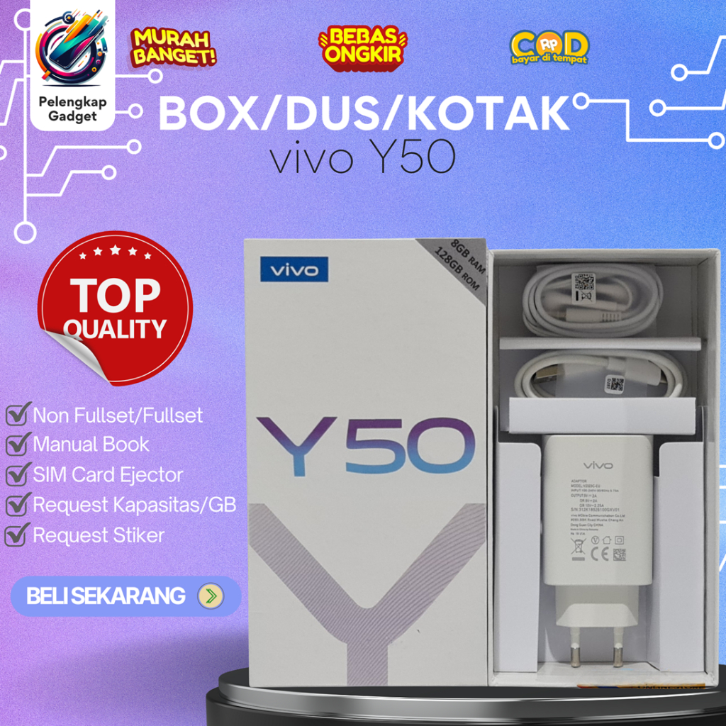 

BOX/DUS/KOTAK vivo Y50