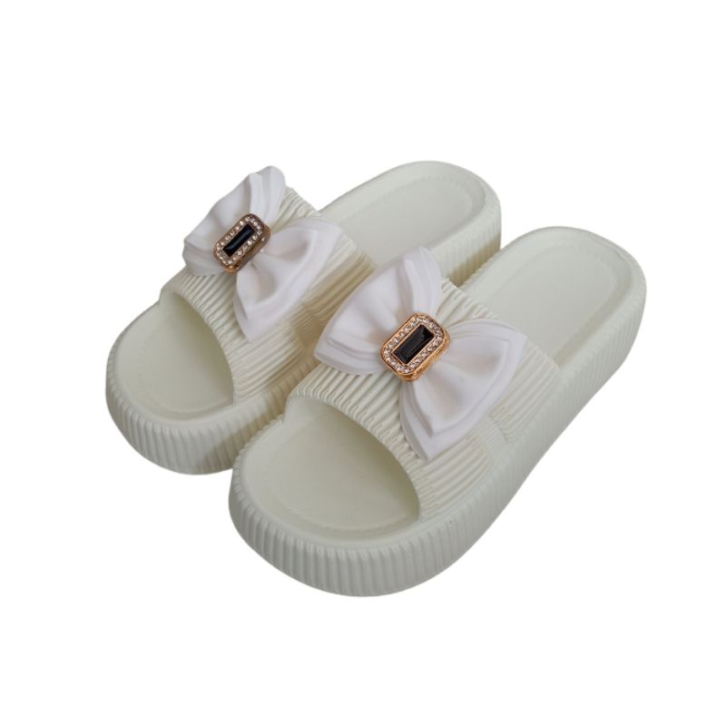 SANDAL SLOP WANITA MOTIF BUNGA GOSOME