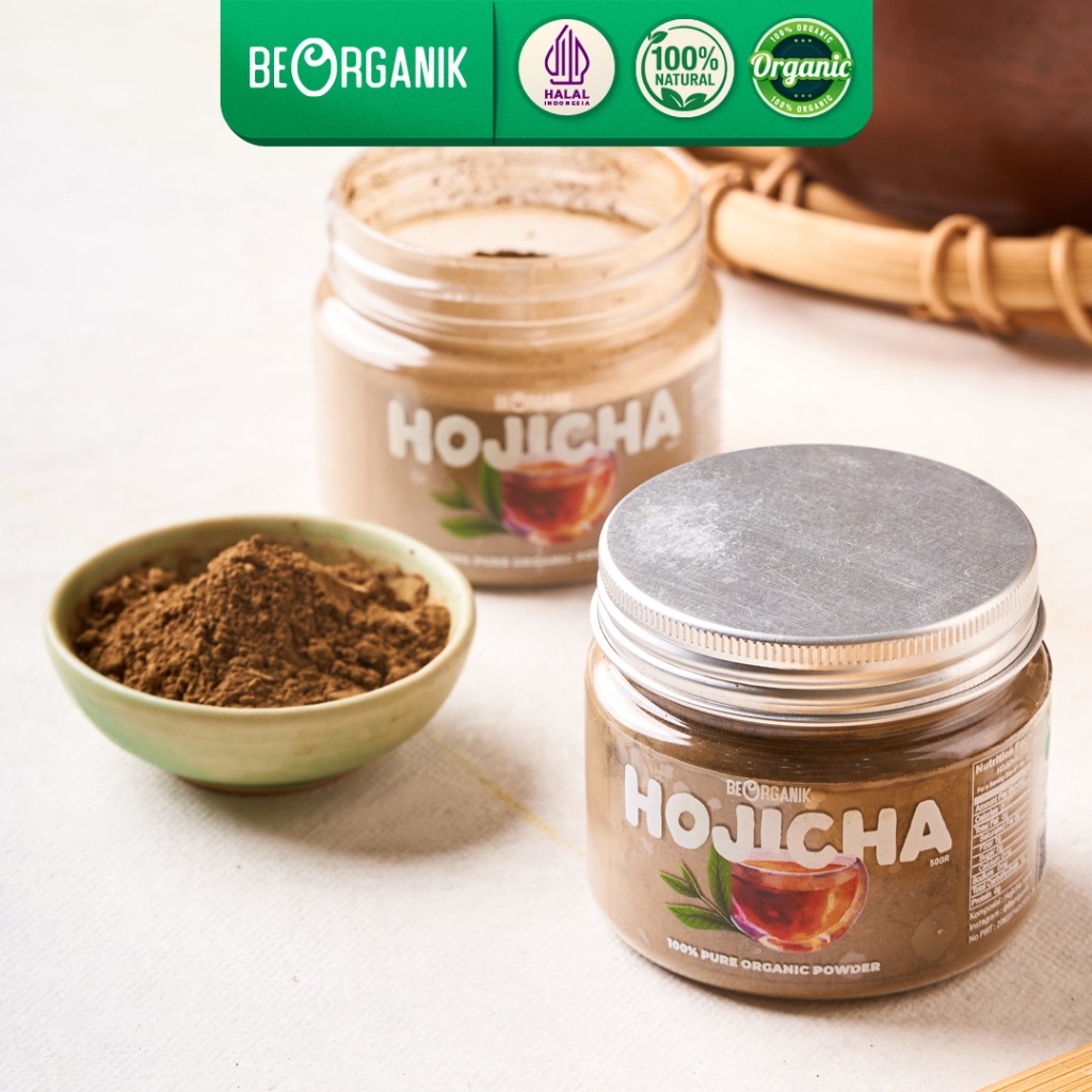 

Beorganik Pure Hojicha Powder / Bubuk Premium Hojicha Japanese 50gr