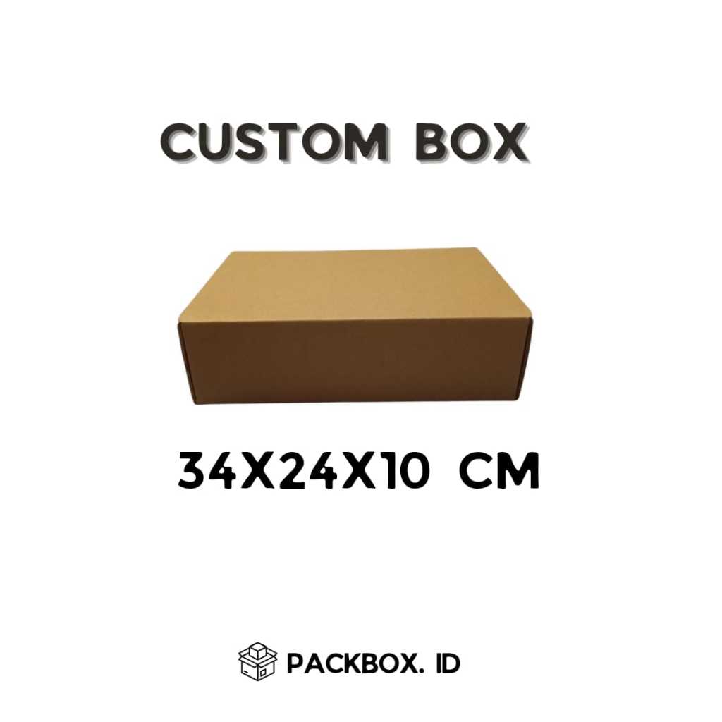 

PACKING BOX EMAILER UKURAN 34X24X10 CM