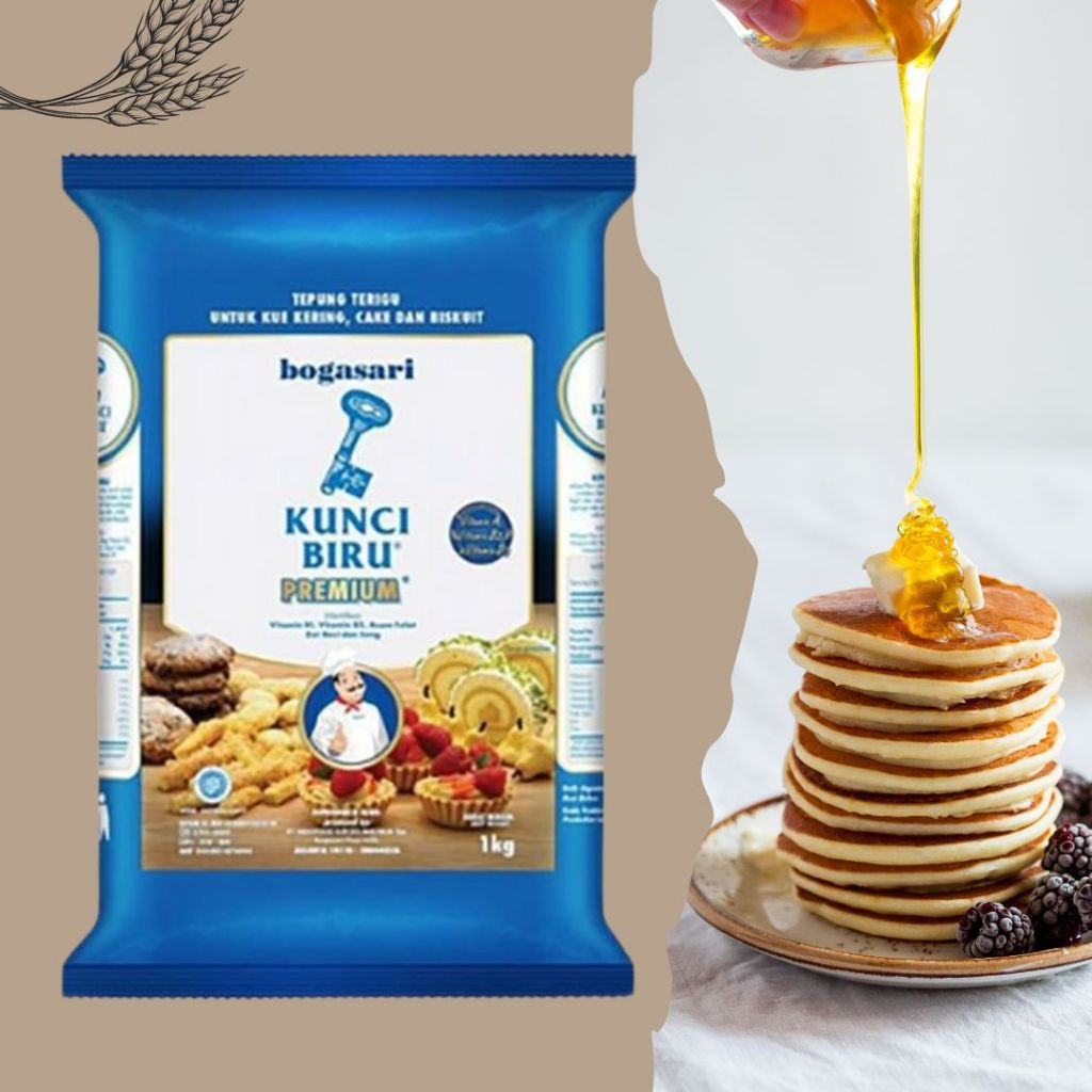 

TEPUNG BOGASARI KUNCI BIRU 1KG 1 DUS (12PC)