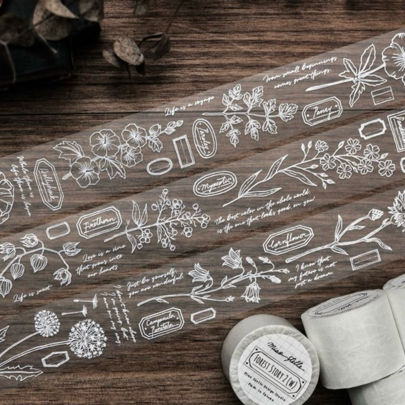

Miao Stelle Forest Story 2 Washi and PET Tape