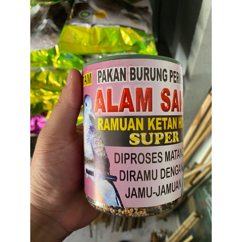 pakan burung perkutut Alam sakti