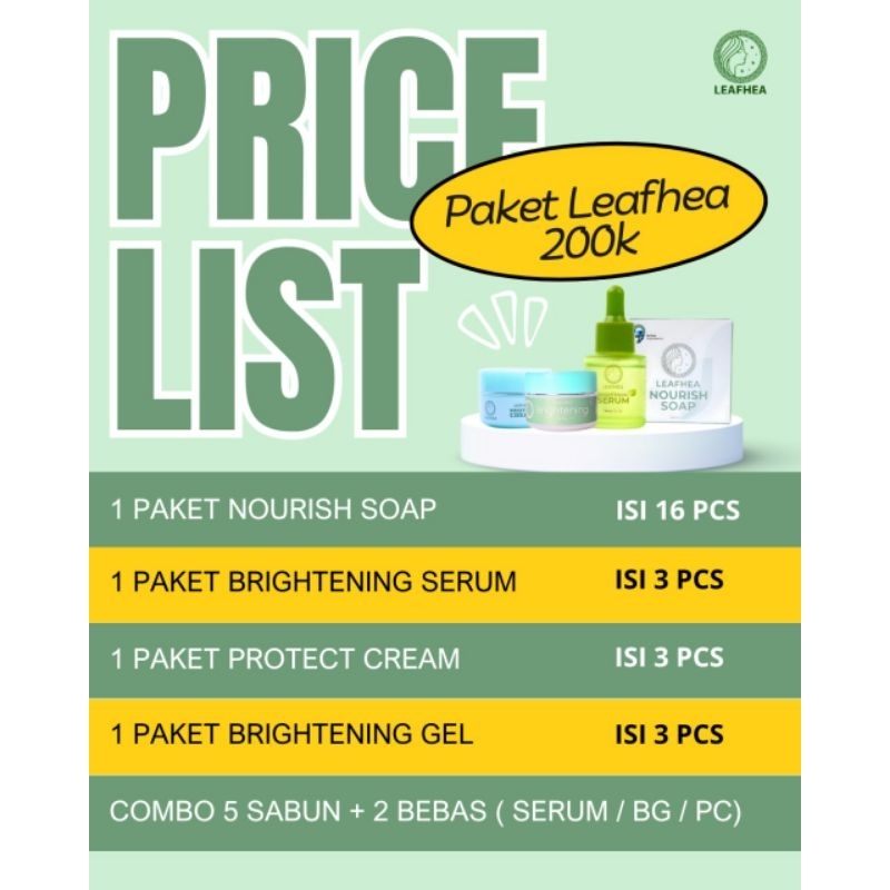 PAKET COMBO LEAFHEA