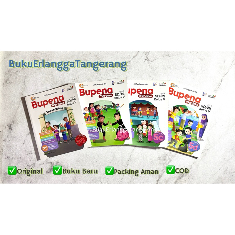 BUPENA MERDEKA SD/MI KELAS.5/KM + KUNCI JAWABAN