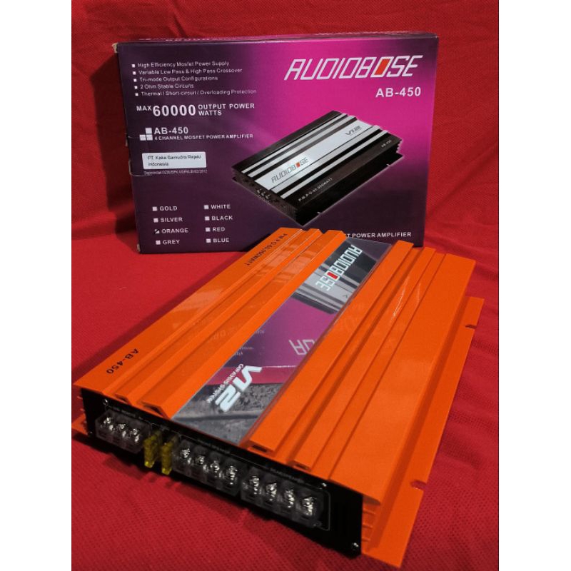 Power Mobil Audiobose AB 450.4 New