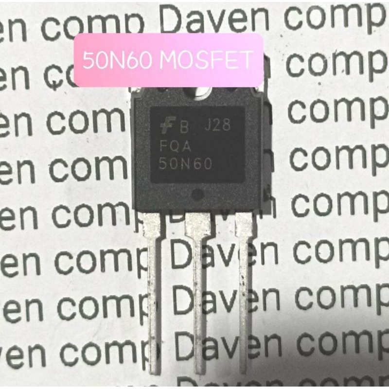 TRANSISTOR 50N60 BODI BESAR MOSFET 50N60 MESIN LAS FQA50N60
