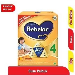 

BEBELAC 4 GROGREAT+ SUSU BUBUK PERTUMBUHAN ANAK MADU 3 KG