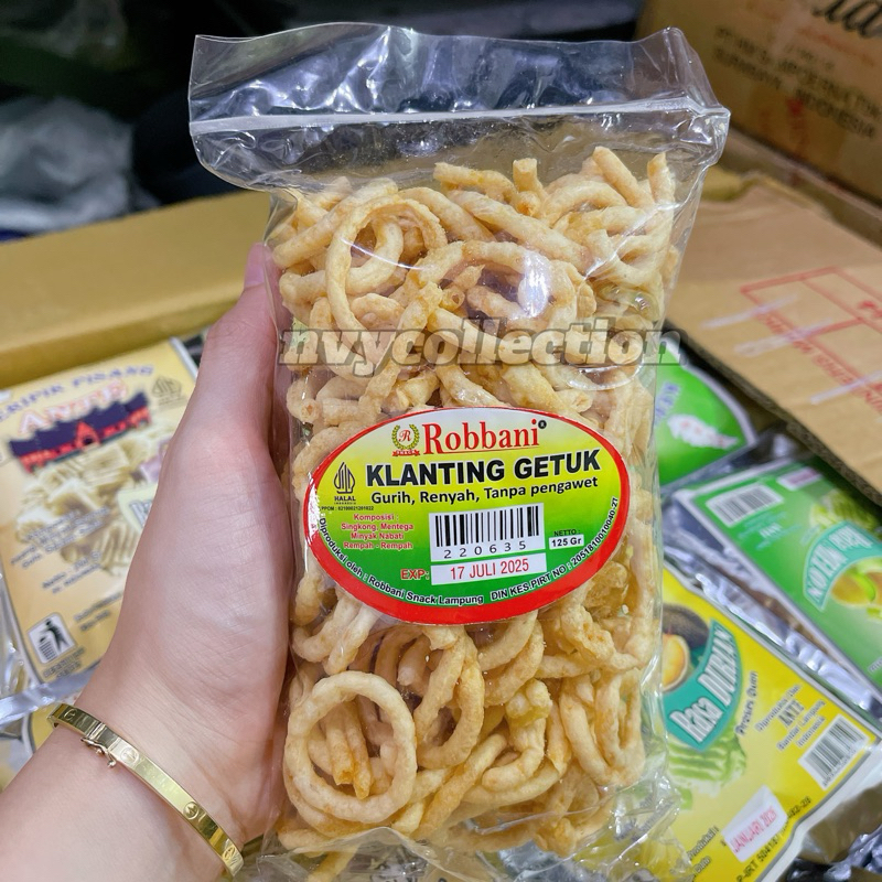

Klanting Singkong Getuk Robbani Kelanting 125 Gram