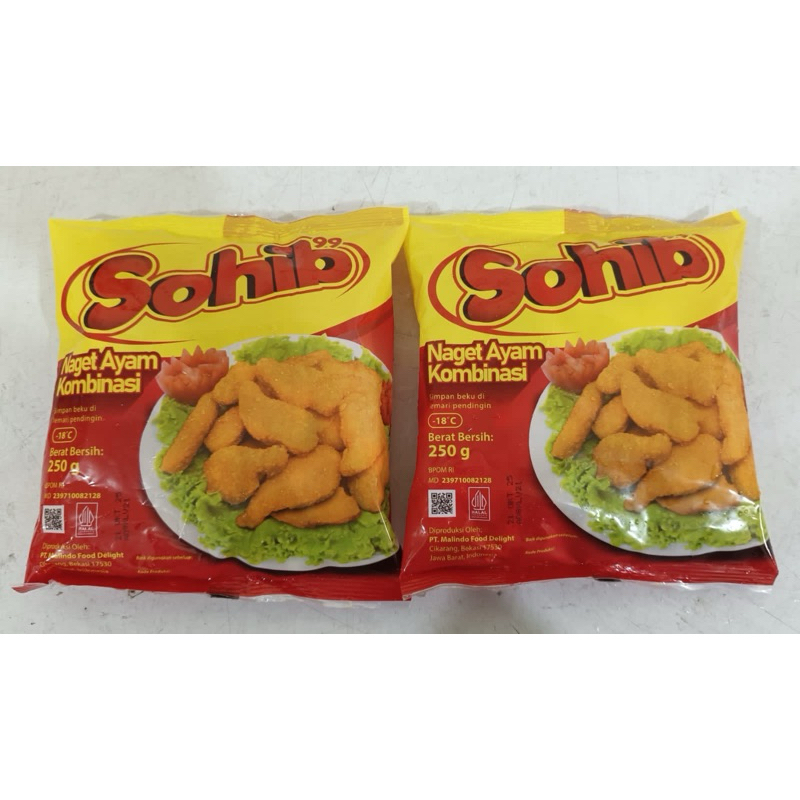 

Naget sohib ayam kombinasi 250gr